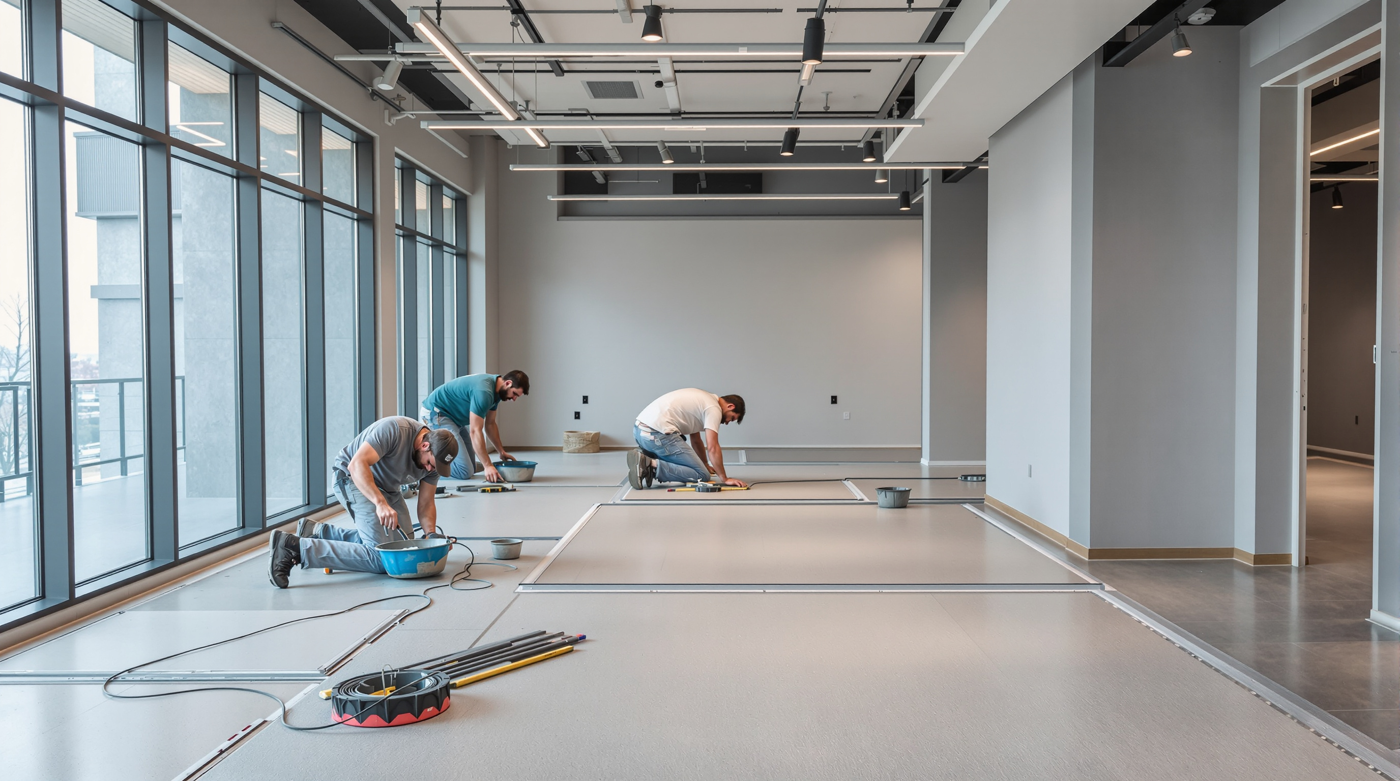 Espace monochrome noir et blanc — architecte d'intérieur